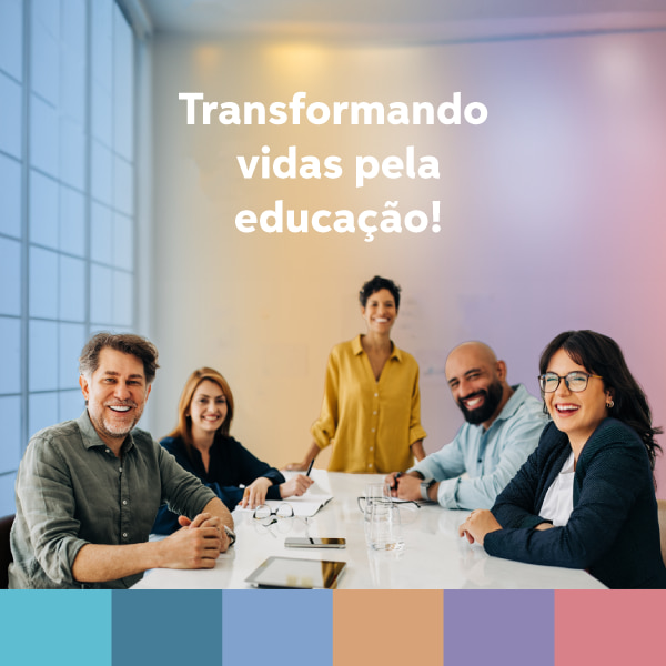 Banner Transformando Vidas Pela Educação